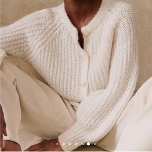 Sezane Emile alpaca cardigan